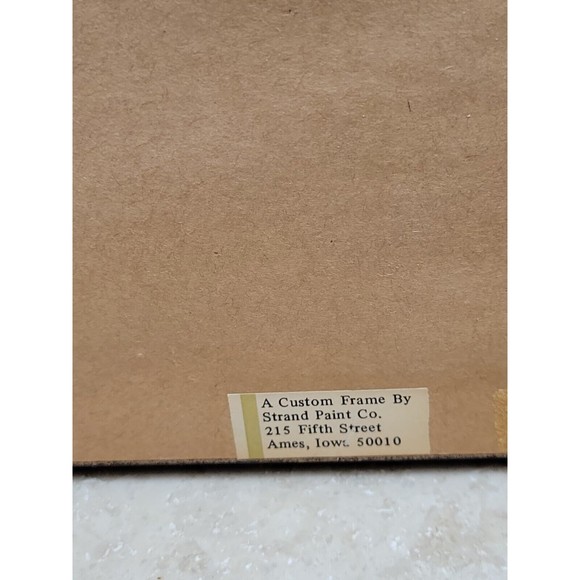 Netia Worley 1974 Etching Horned Owl Numbered 55/200 Artist Pencil Signed - Picture 10 of 10